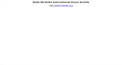 Desktop Screenshot of deltamudelta.com