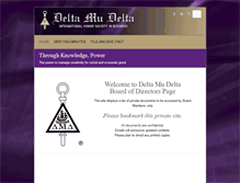 Tablet Screenshot of deltamudelta.biz