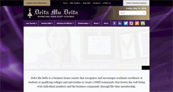 Desktop Screenshot of deltamudelta.org